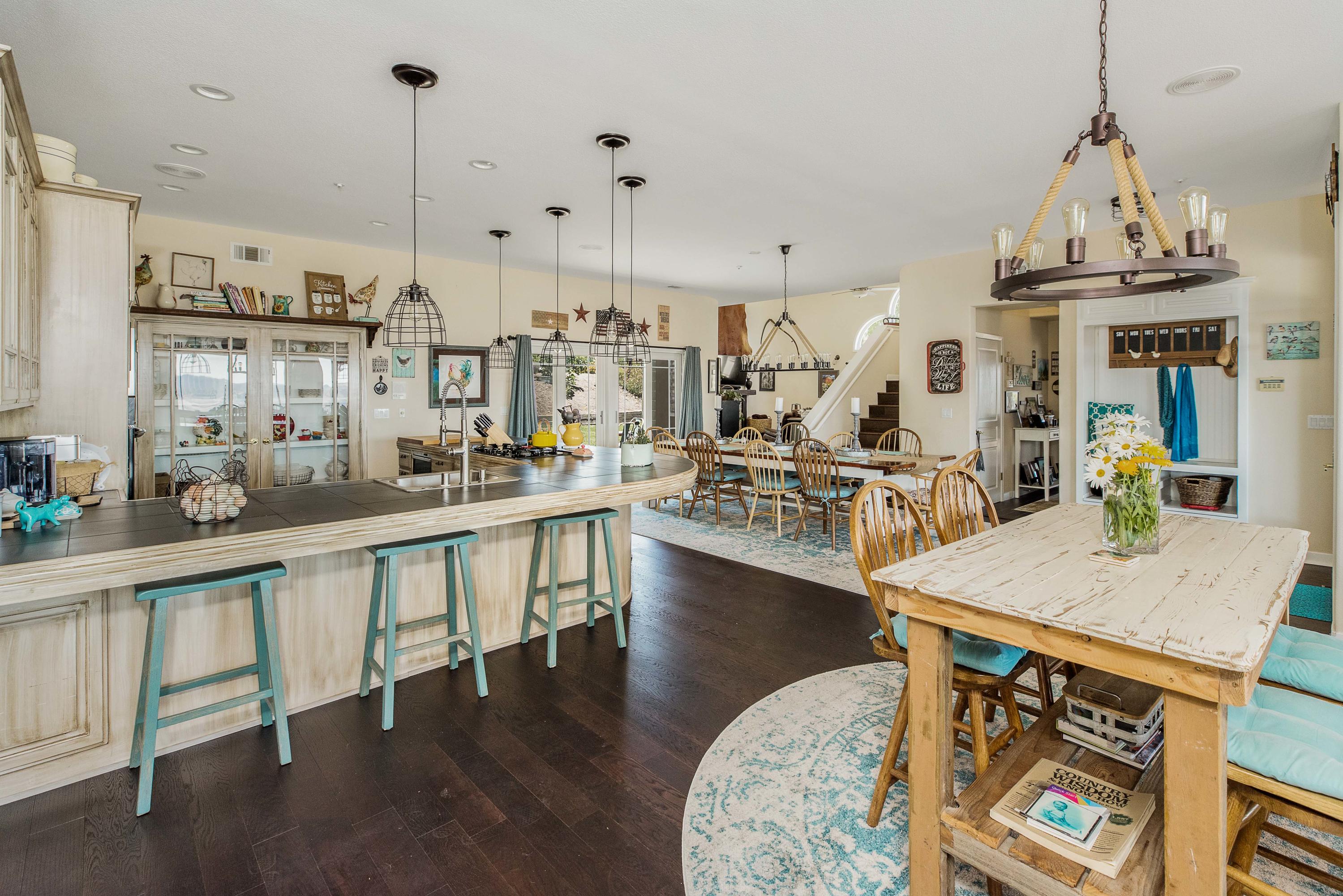 1833 Cougar Ridge Road Buellton, CA 93427 - Photo 12 of 49 a view of a kitchen and dining room
