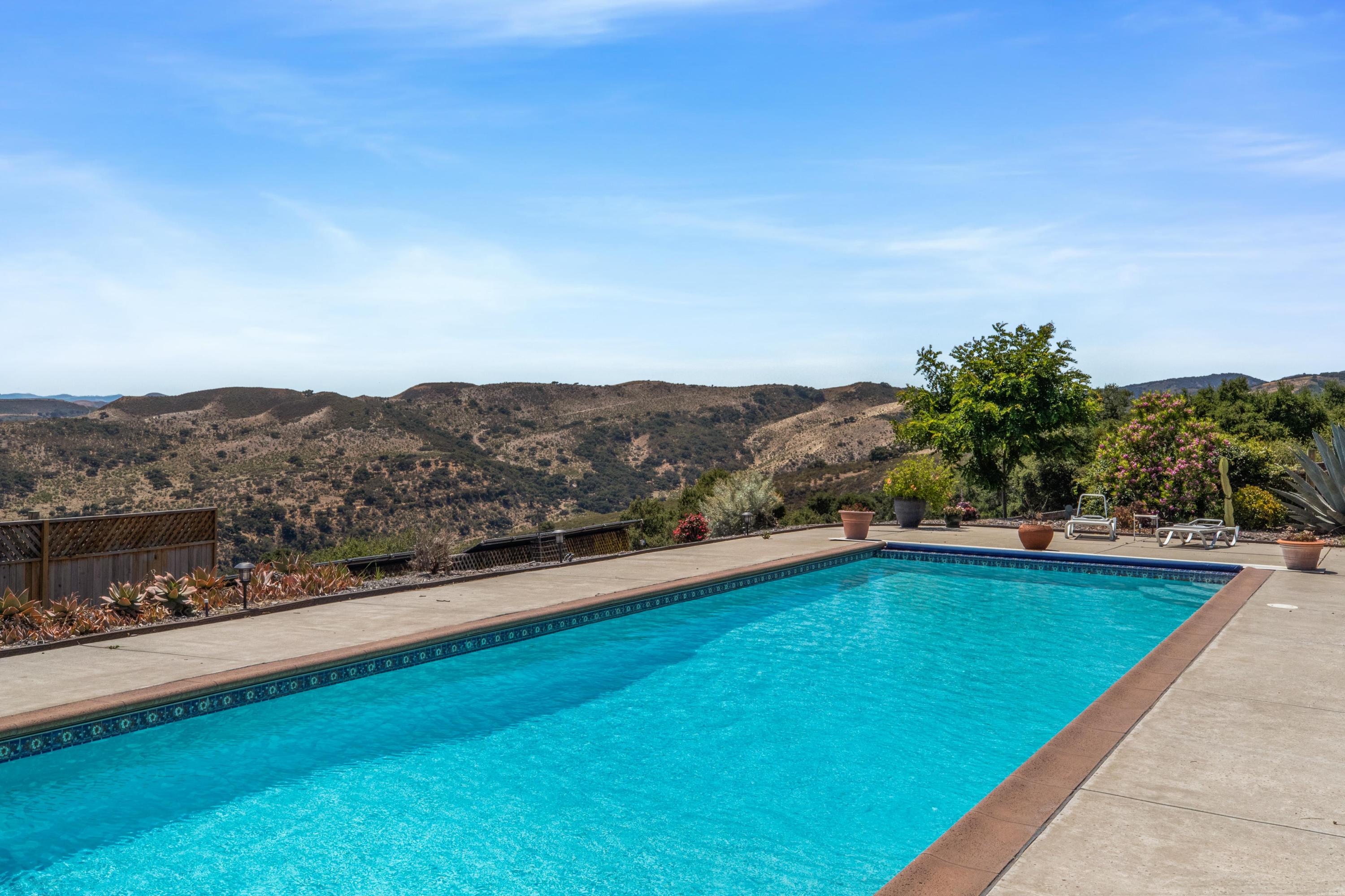 1833 Cougar Ridge Road Buellton, CA 93427 - Photo 32 of 49 a view of a terrace with a lake view
