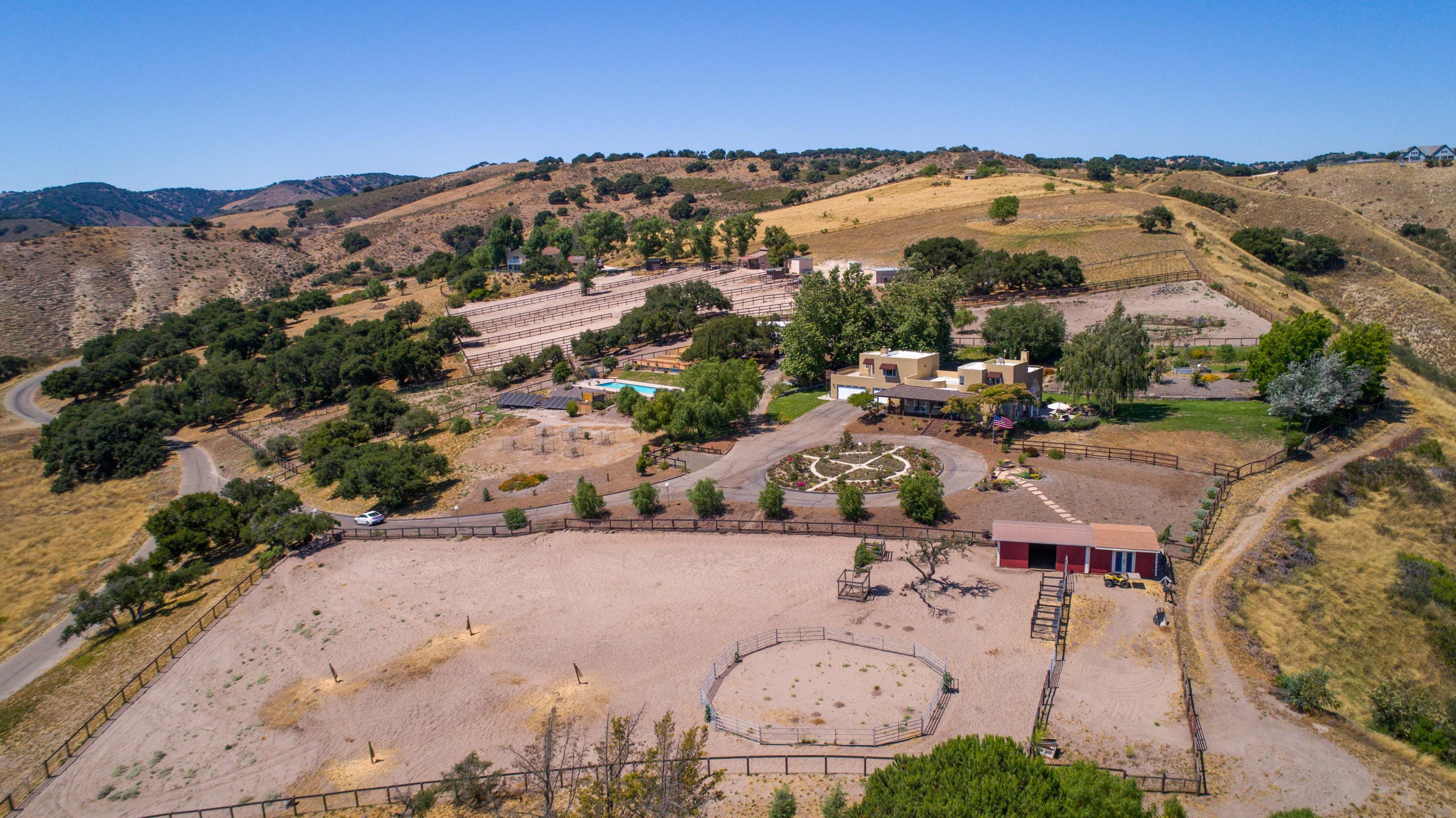 1833 Cougar Ridge Road Buellton, CA 93427 - Photo 43 of 49 an aerial view of multiple house
