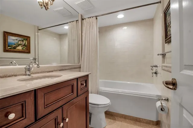 an outdoor space with seating area and furniture