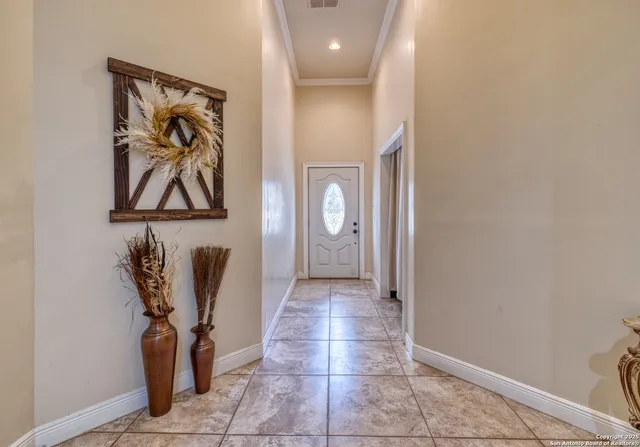 a view of a elevator with a mirror