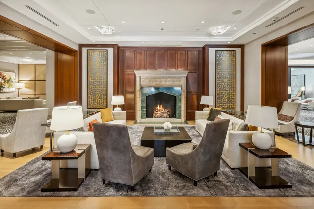 a view of a tall building