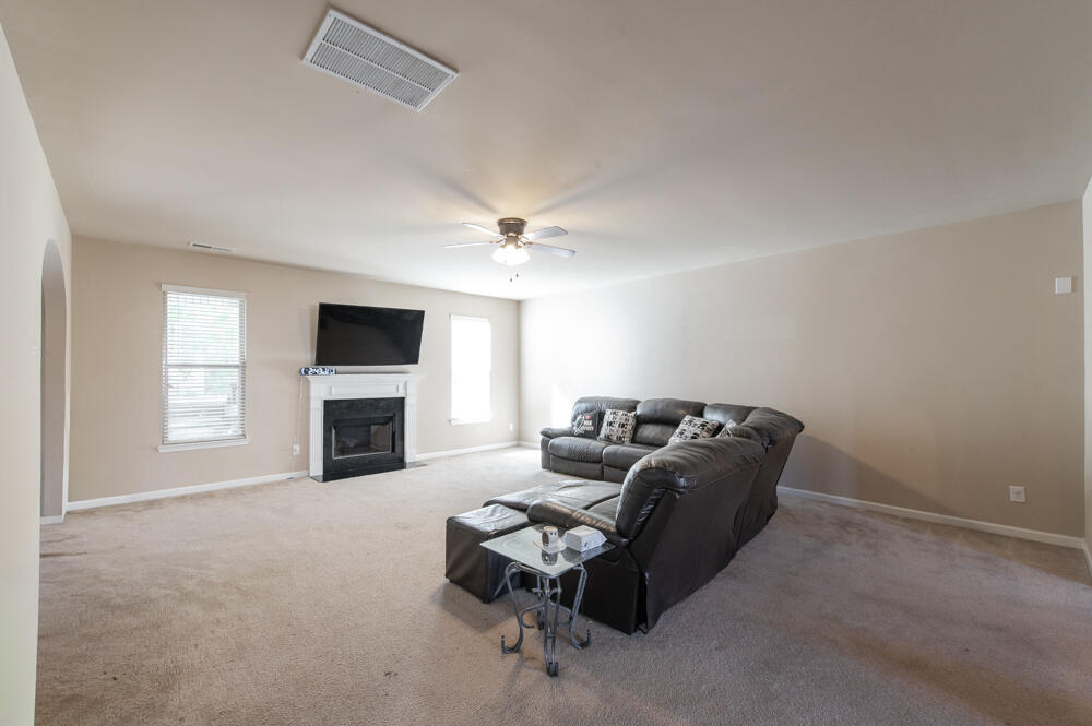 2771 Huntcliffe Drive Augusta, GA 30909 - Photo 6 of 28 Living Room with Fireplace!