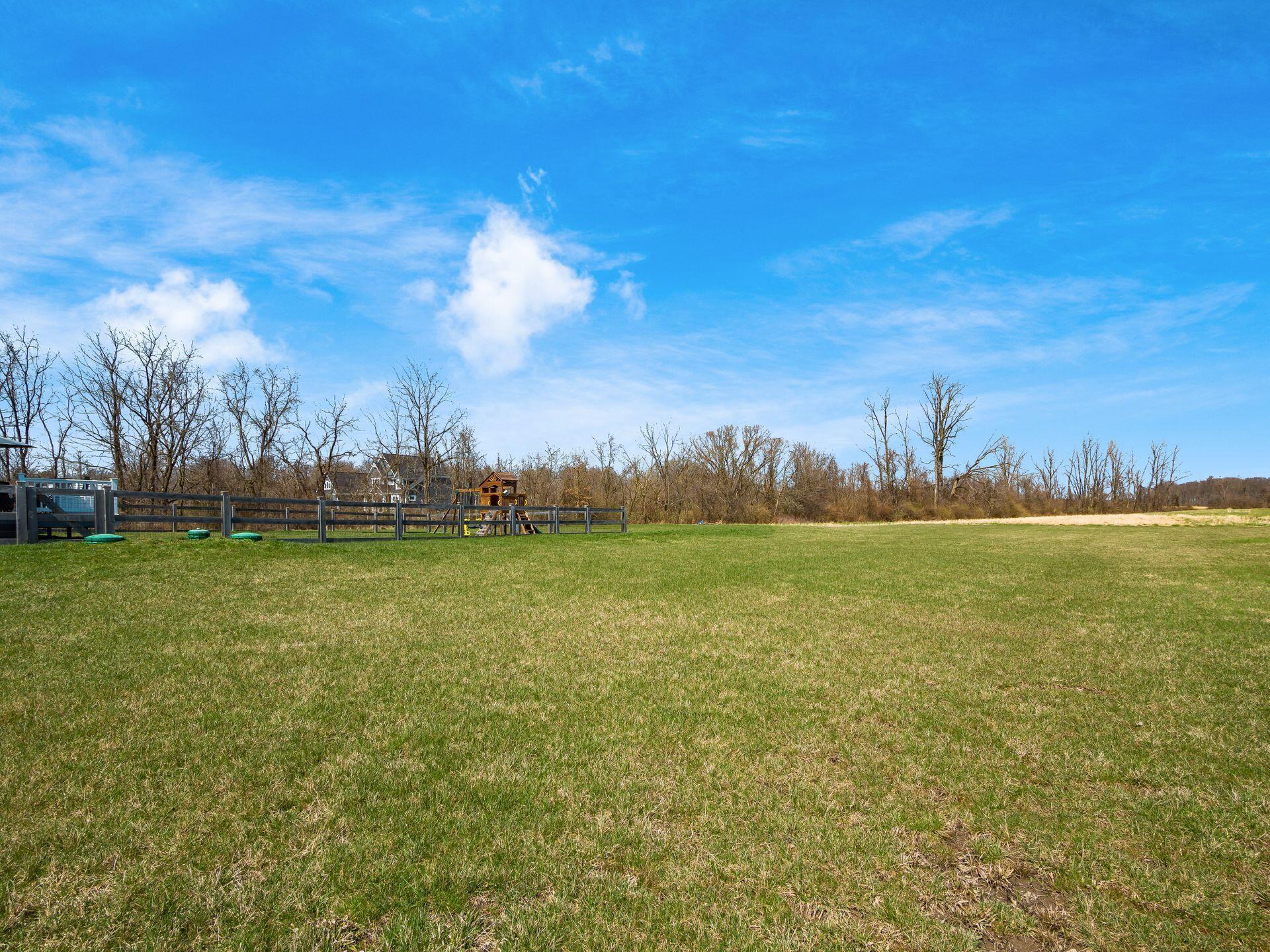 5408 Refugee Road Baltimore, OH 43105 - Photo 55 of 58 View Of Fenced Yard & Back Acreage