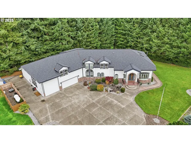 a picture of a yard with an outdoor seating