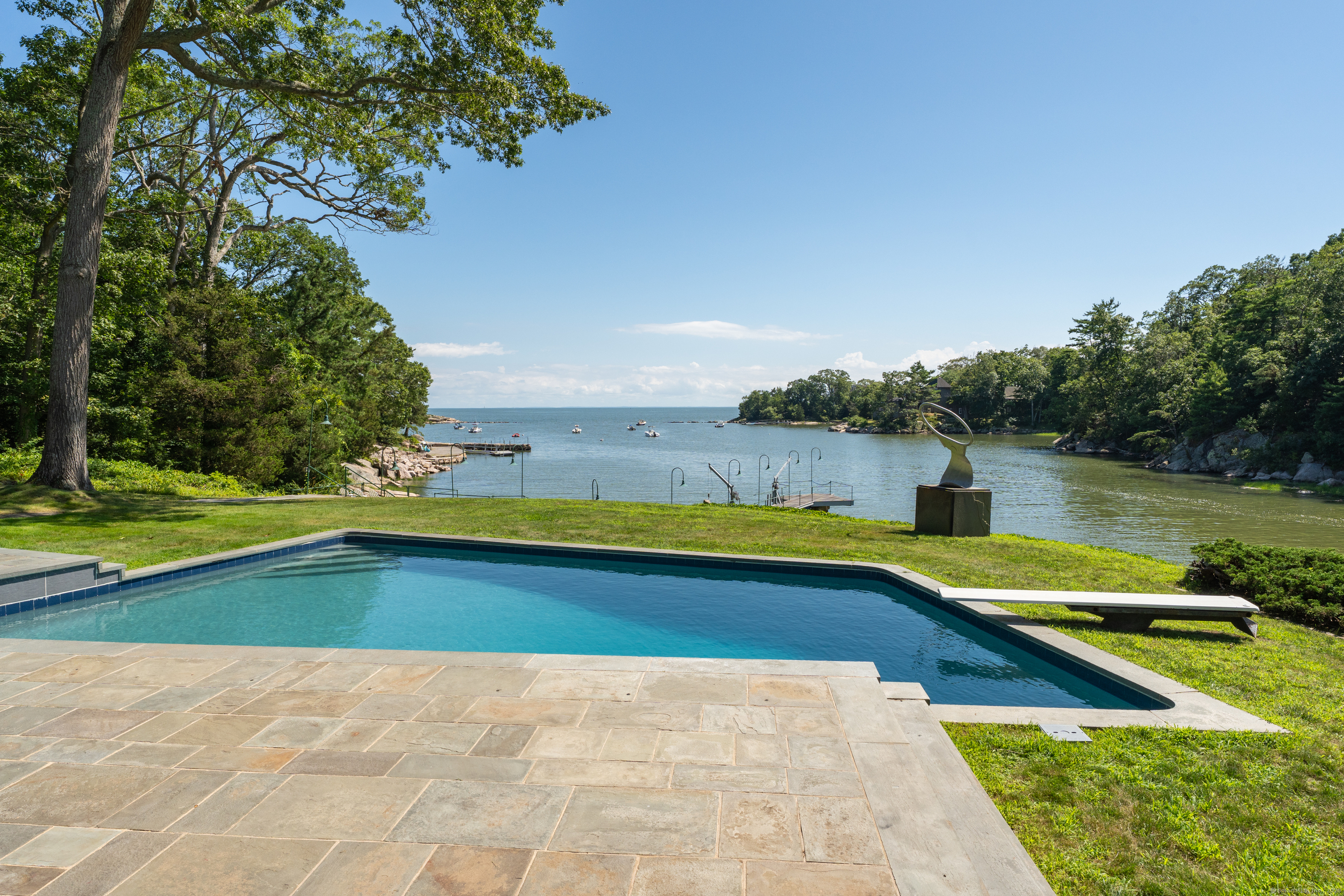 51 Andrews Road Guilford, CT 06437 - Photo 15 of 40 The gunite pool. The property was blasted to allow this pool to be built.