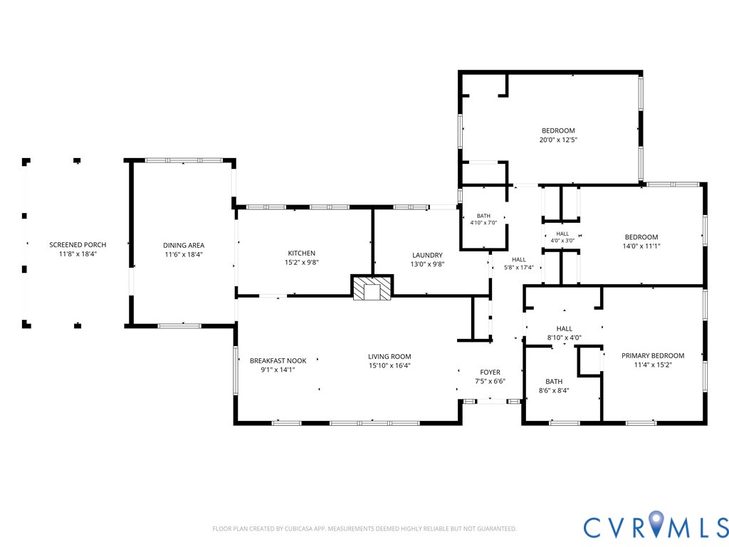 1136 Overbrook Road Petersburg, VA 23805 - Photo 51 of 51 Floor plan