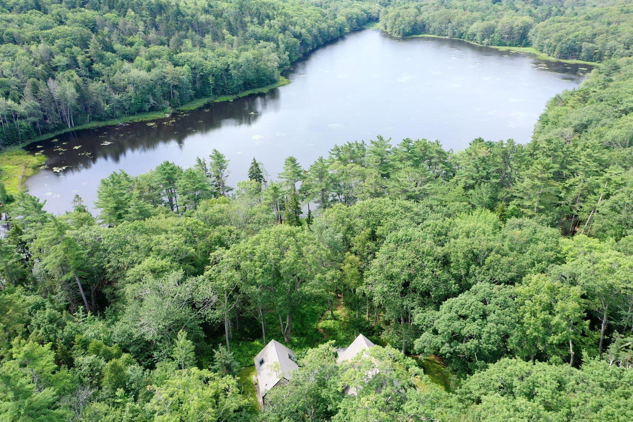 28 Beaver Run Way Boothbay, ME 04537 - Photo 63 of 90 Overview of Home & Water