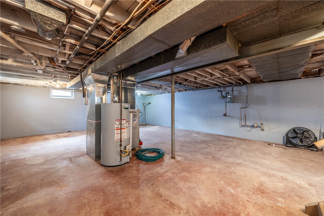 946 Bay Road Webster, NY 14580 - Photo 30 of 43 Full basement with laundry hook-ups, additional la