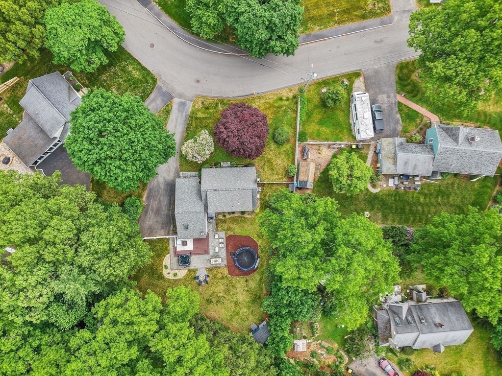 61 Pine Ridge Drive Franklin, MA 02038 - Photo 37 of 41 an aerial view of a house with outdoor space