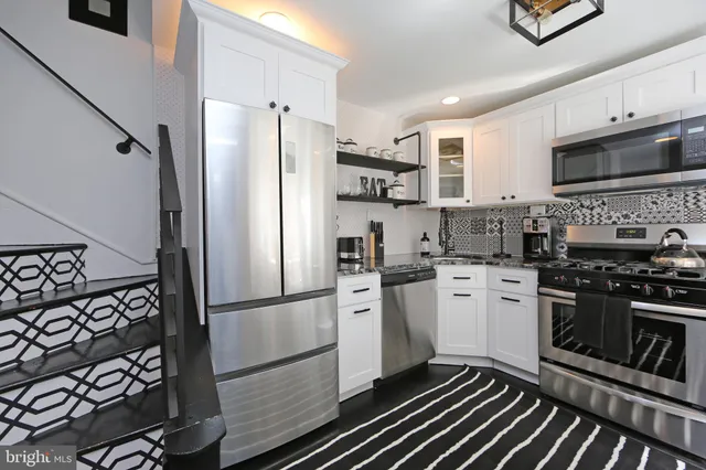 a close up of a door