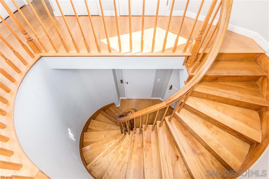 862 Prospect Street, Unit 1 La Jolla, CA 92037 - Photo 21 of 25 a view of entryway with wooden floor
