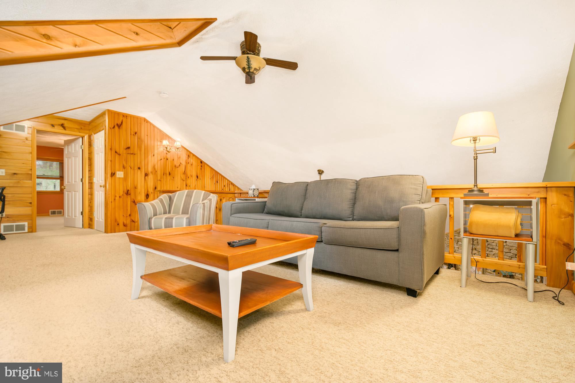 60 Barbaras Way McHenry, MD 21541 - Photo 42 of 51 a living room with furniture a ceiling fan and a rug