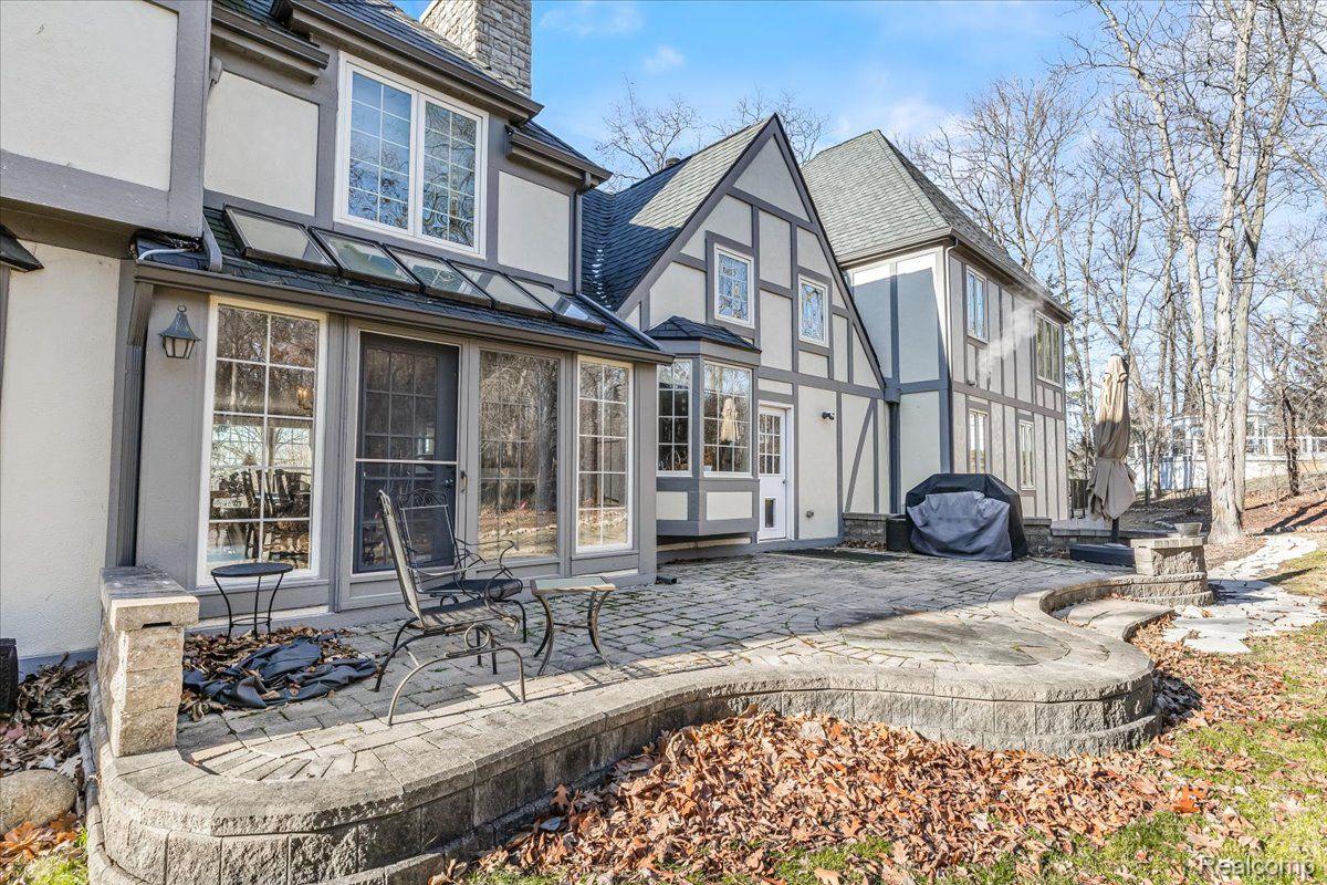 5155 Inkster Road Bloomfield Hills, MI 48302 - Photo 44 of 50 Rear Stone Patio - great for entertaining!