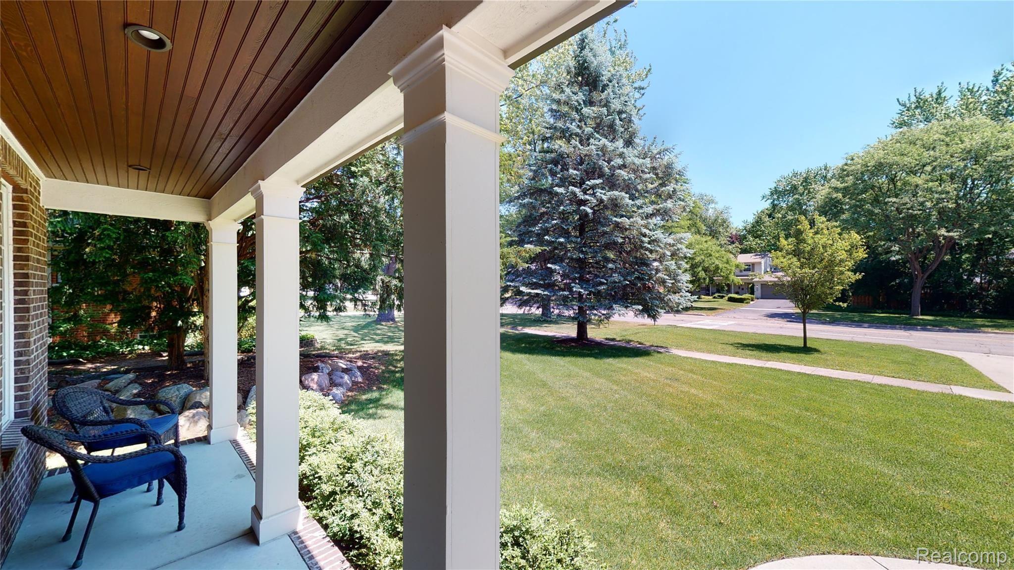 378 South Cranbrook Road Bloomfield Hills, MI 48301 - Photo 12 of 58 Welcome-To-378-S-Cranbrook-Road-In-Bloomfield-Hills-12-View-from-porch.jpg