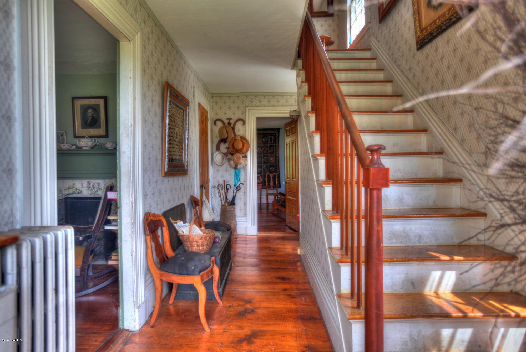 207 Main Road Tyringham, MA 01264 - Photo 19 of 71 a view of a hallway with seating area