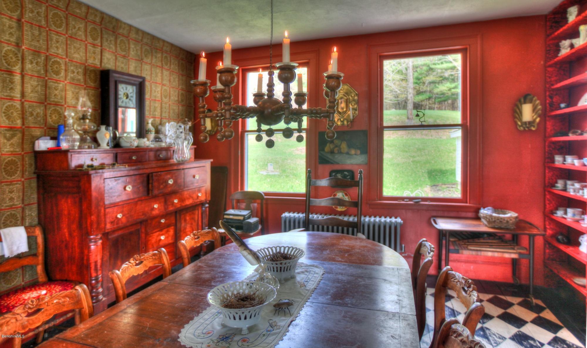 207 Main Road Tyringham, MA 01264 - Photo 42 of 71 a living room with furniture fireplace and window