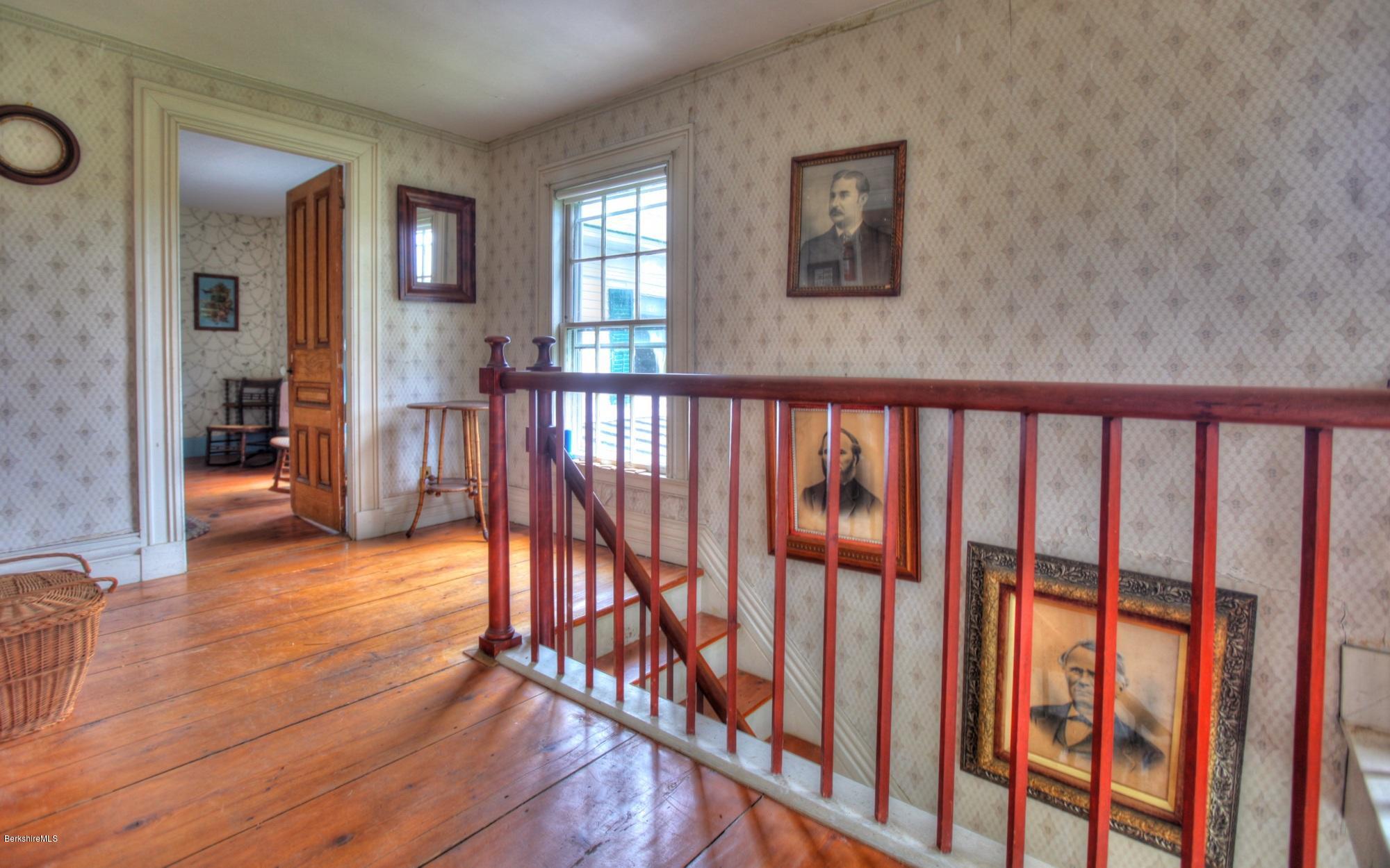 207 Main Road Tyringham, MA 01264 - Photo 52 of 71 a view of hallway with stairs
