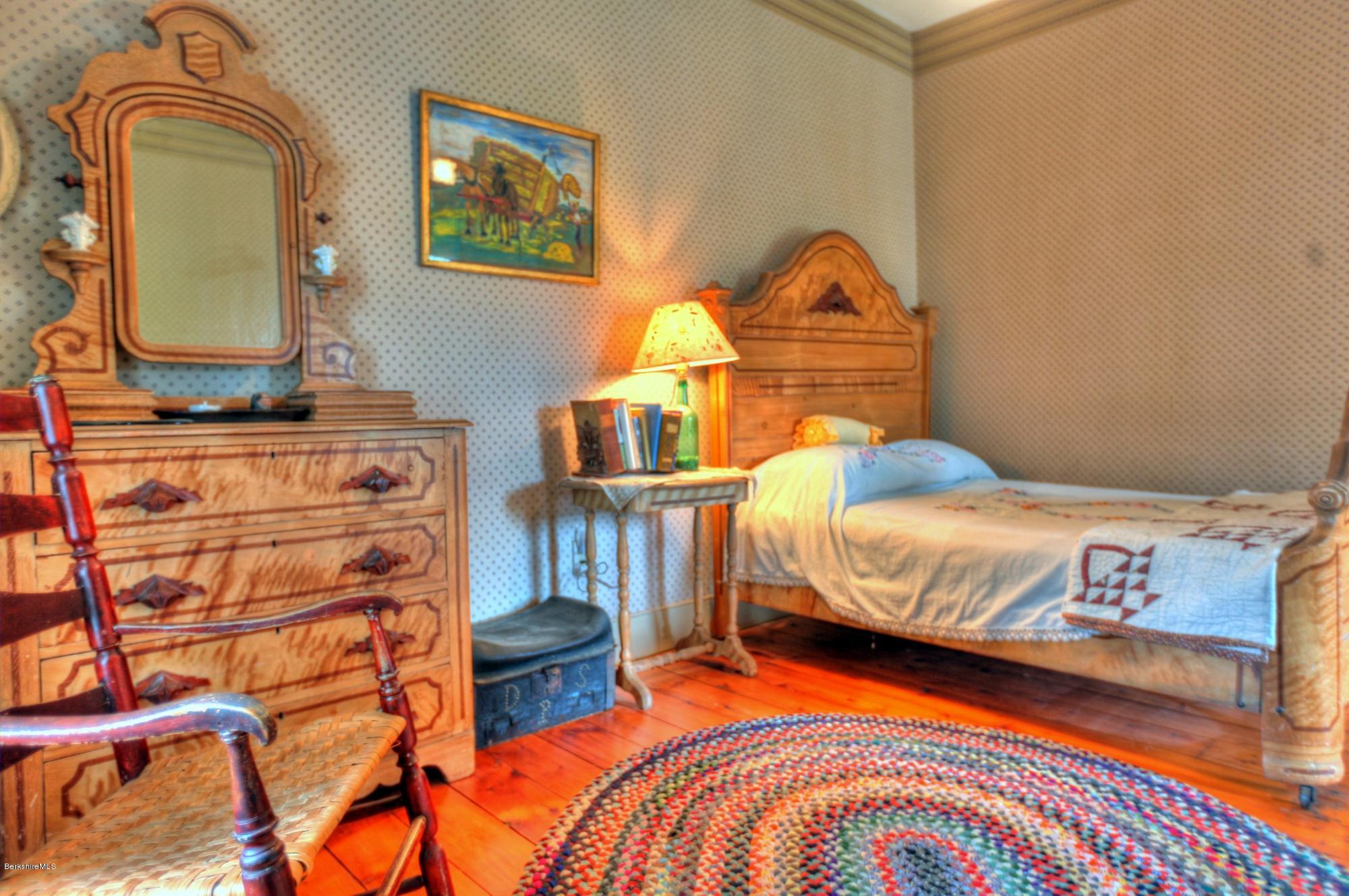 207 Main Road Tyringham, MA 01264 - Photo 56 of 71 a bedroom with a bed and dresser