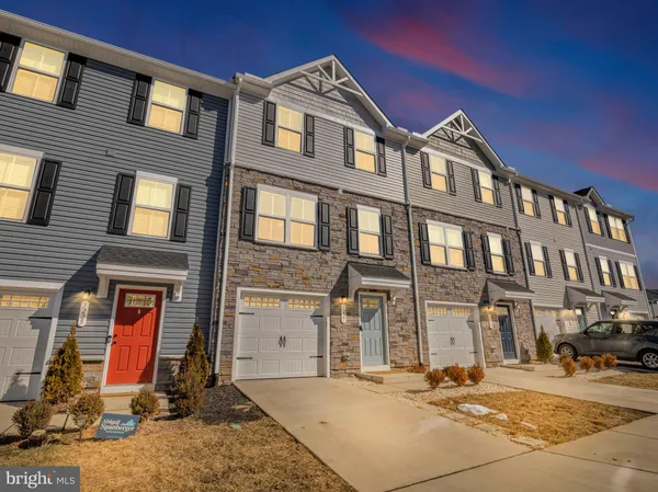 a front view of a building