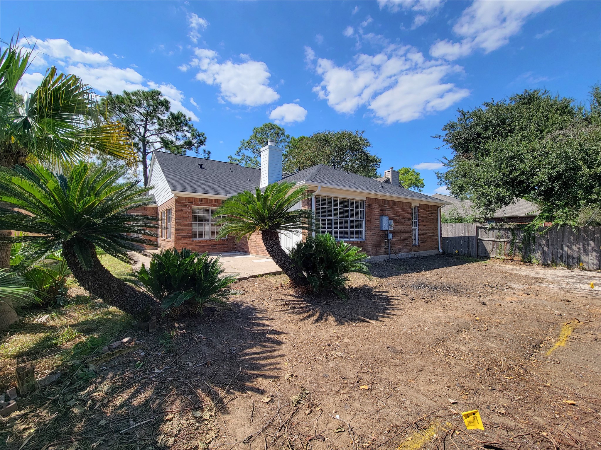 1422 Mabry Mill Road Houston, TX 77062 - Photo 40 of 44 backyard, seller considers grass/sod allowance