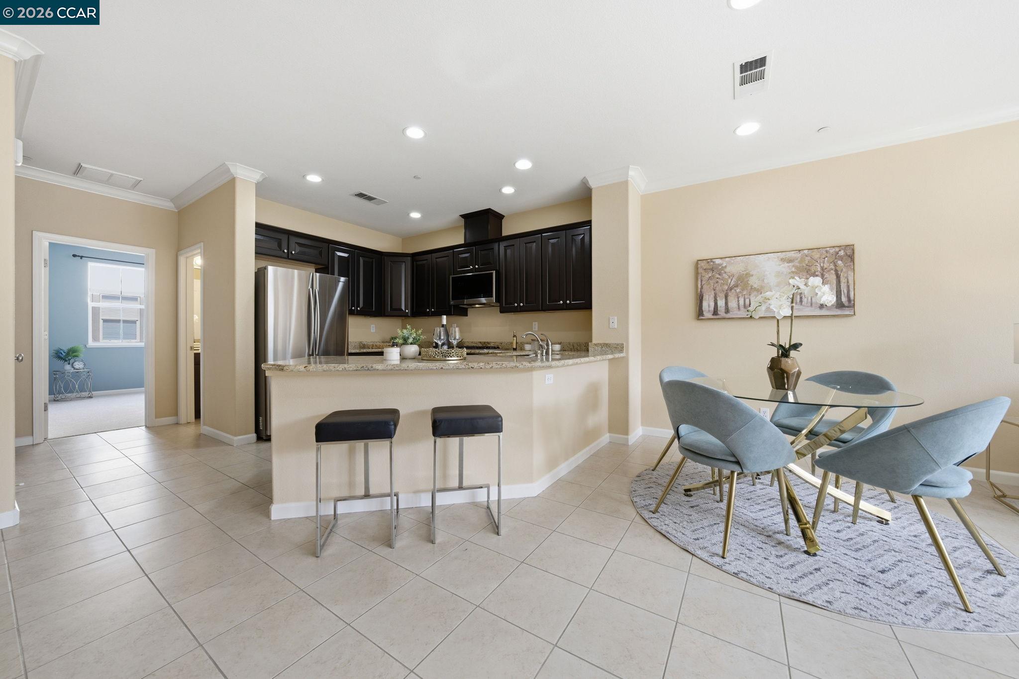252 Sullivan Way Hayward, CA 94541 - Photo 17 of 55 a view of kitchen with breakfast area
