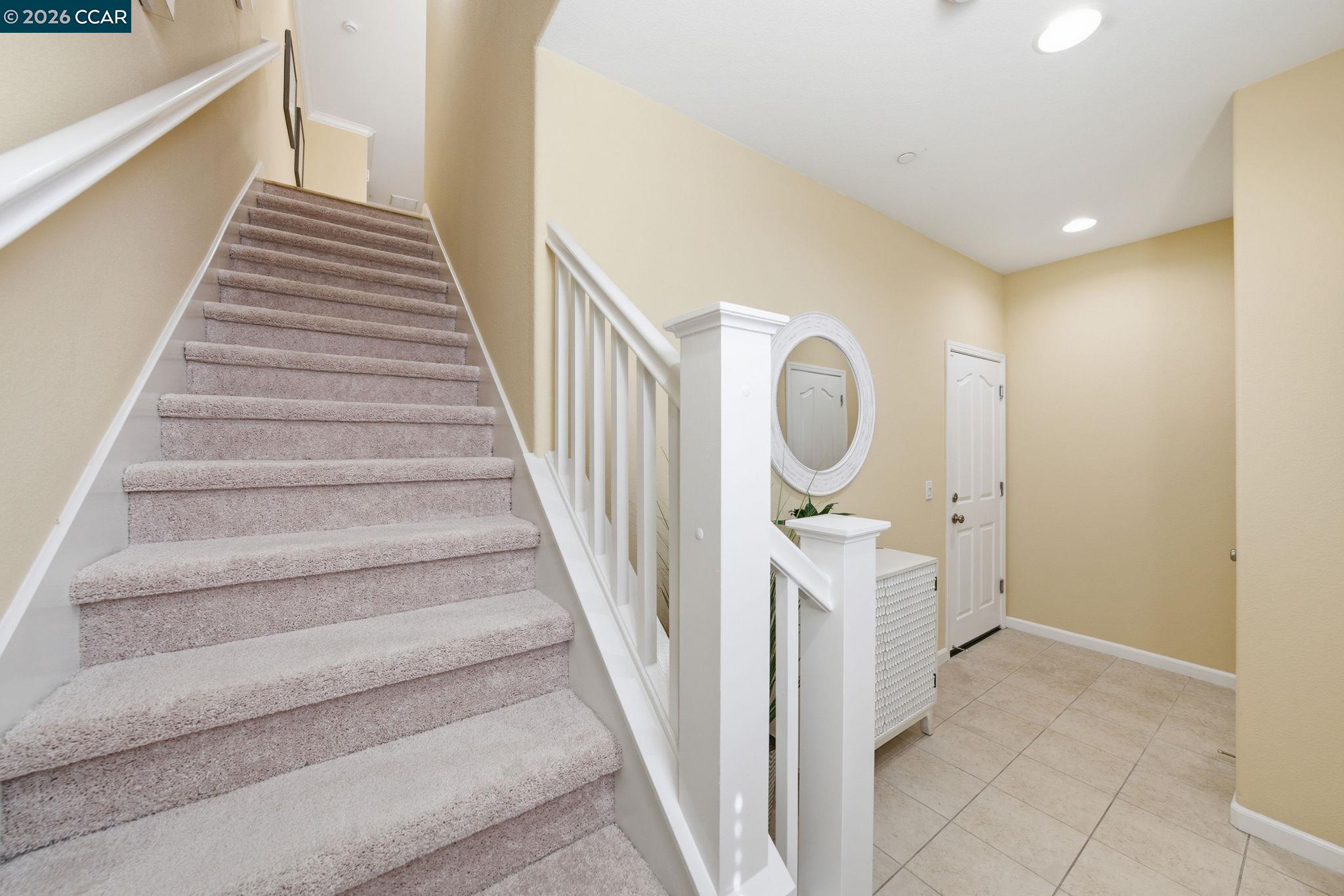 252 Sullivan Way Hayward, CA 94541 - Photo 24 of 55 a view of entryway and hall with wooden floor