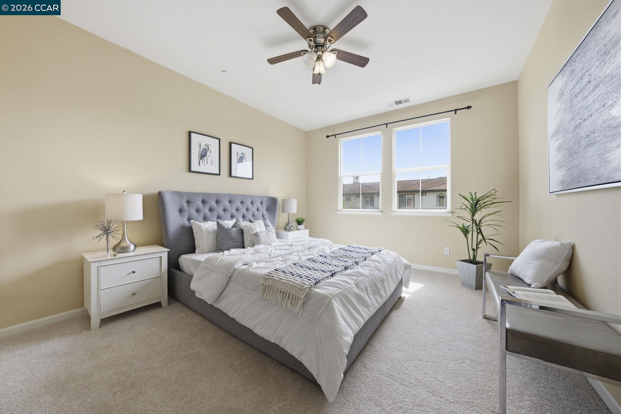 252 Sullivan Way Hayward, CA 94541 - Photo 31 of 55 a bedroom with a bed and window