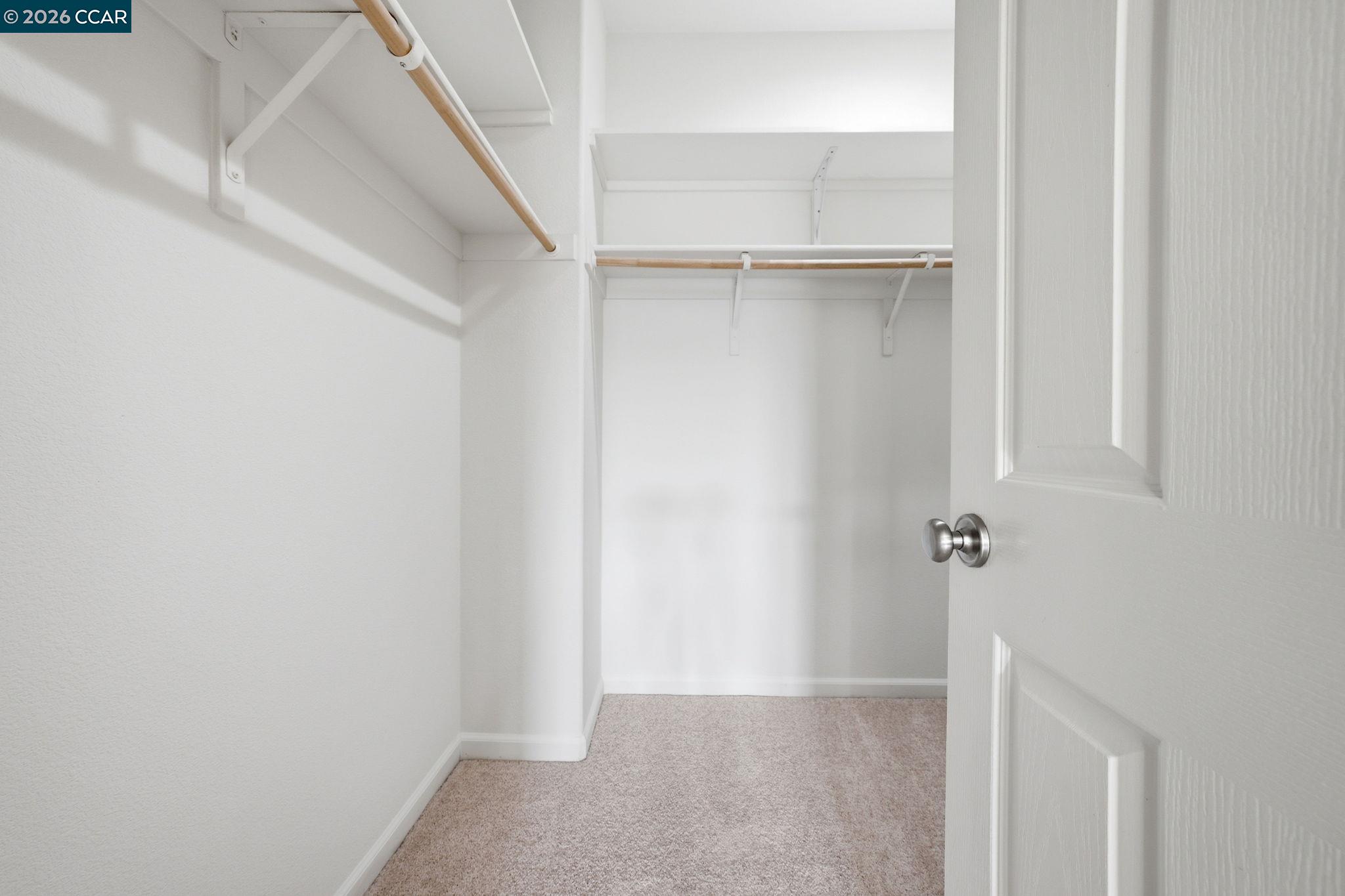 252 Sullivan Way Hayward, CA 94541 - Photo 45 of 55 a view of an empty walk in closet