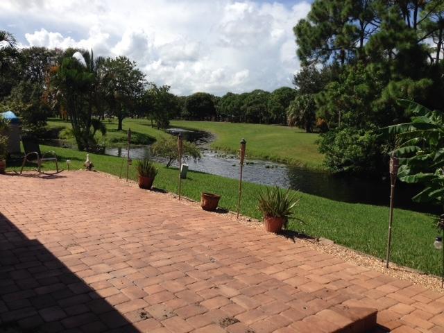 151 Raintree Trail Jupiter, FL 33458 - Photo 20 of 20 Large Paver Patio / Lake View