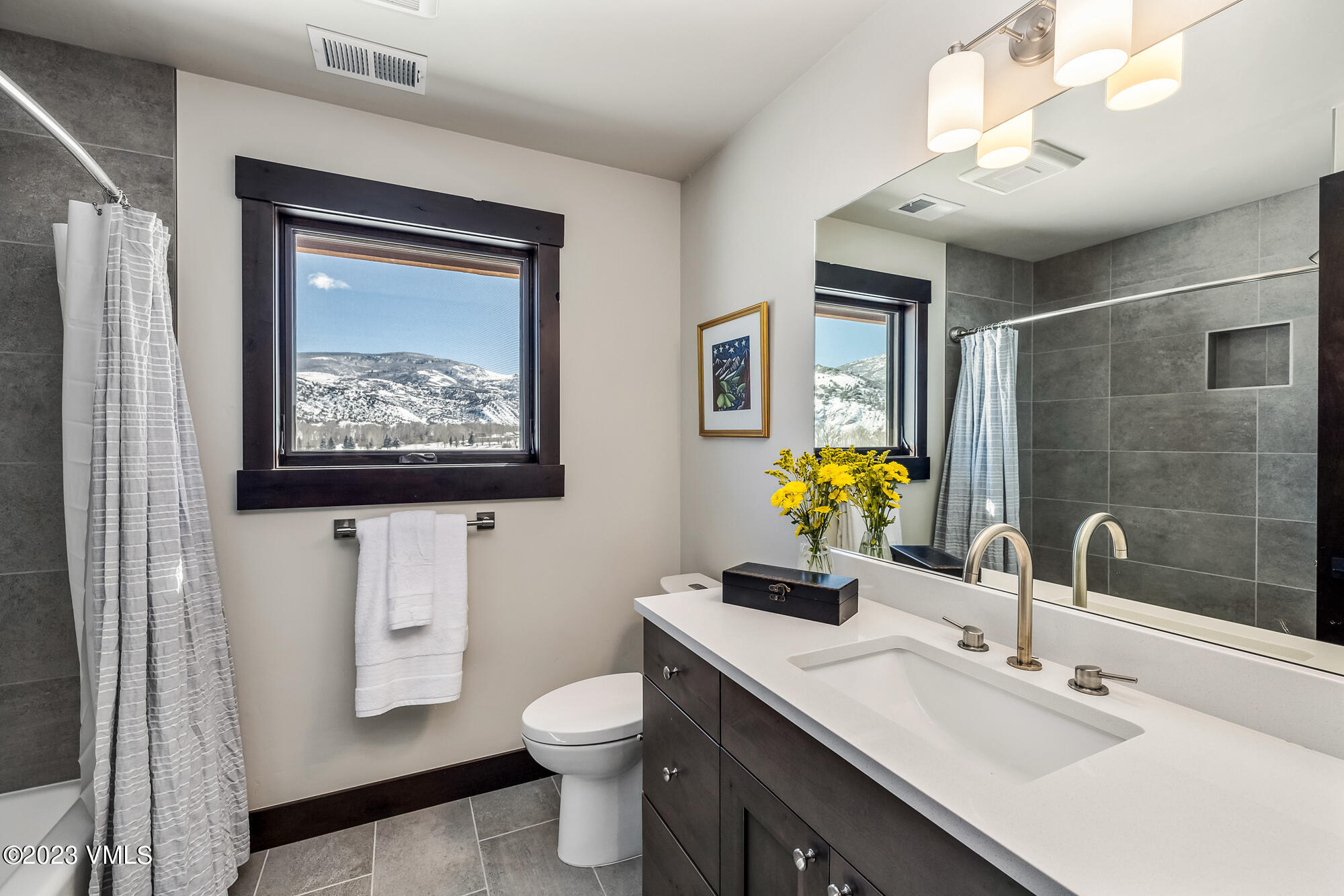 434 Hunters View Lane Eagle, CO 81631 - Photo 20 of 28 a bathroom with a toilet sink and mirror