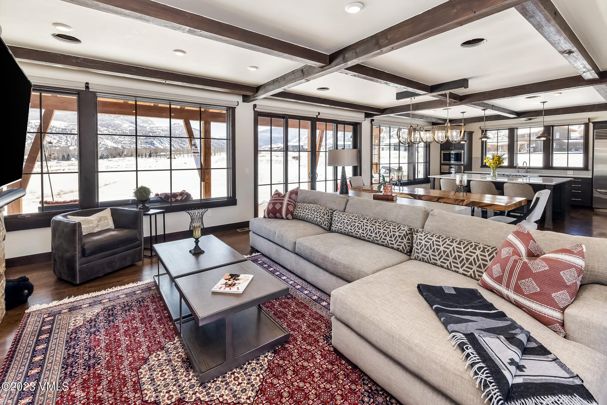 434 Hunters View Lane Eagle, CO 81631 - Photo 2 of 28 a living room with furniture and a large window