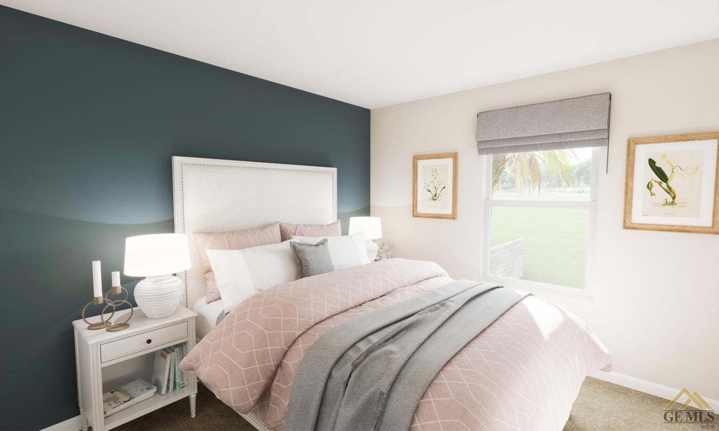 Undisclosed Address Bakersfield, CA 93313 - Photo 16 of 20 a bedroom with a bed and a window