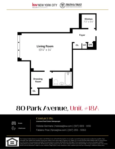 $3,750 | 80 Park Avenue, Unit 18A | Murray Hill