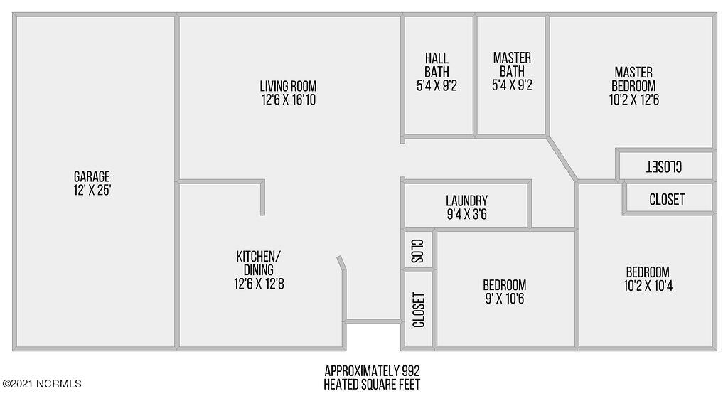 246 Bannermans Mill Road Richlands, NC 28574 - Photo 25 of 25 246BannermansMill-floorplan
