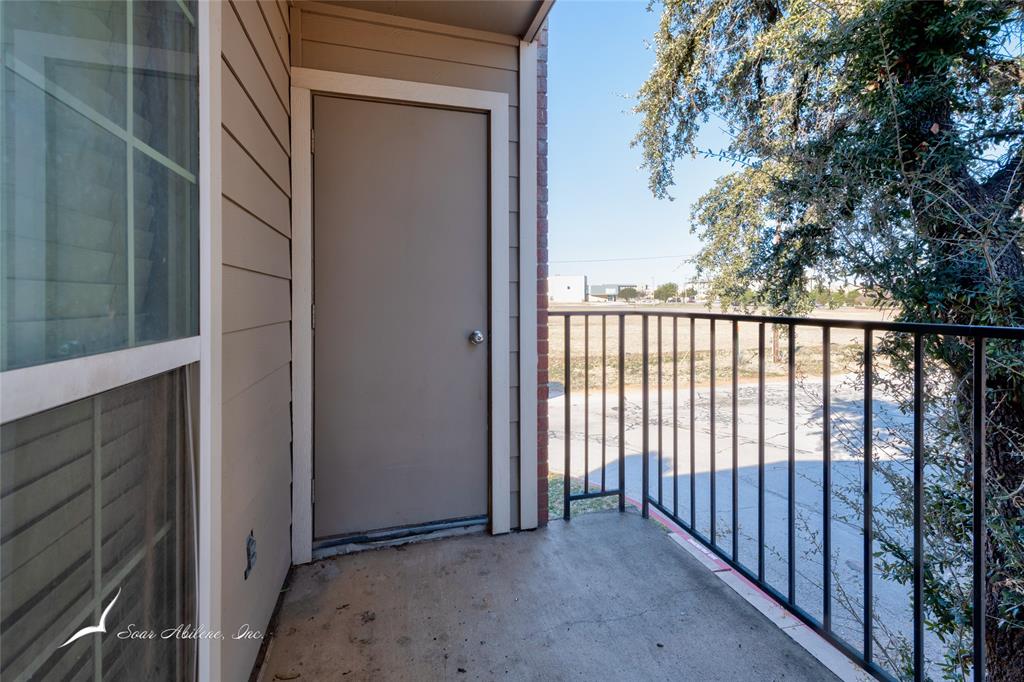 1318 Westheimer Road, Unit 217 Abilene, TX 79601 - Photo 15 of 16 a view of a balcony