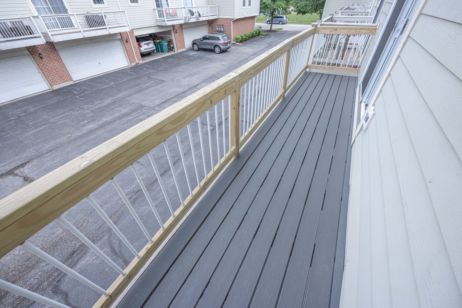 4355 Timber Ridge Court Joliet, IL 60431 - Photo 21 of 24 a view of balcony with wooden floor