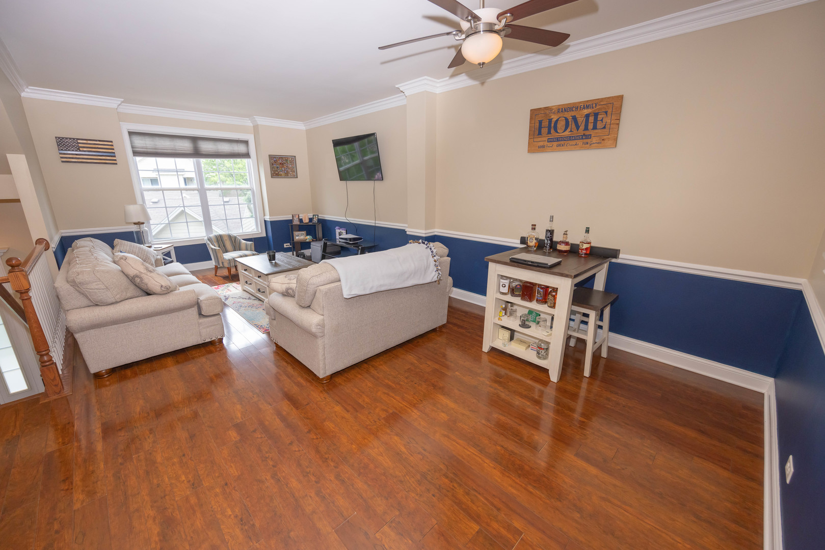 4355 Timber Ridge Court Joliet, IL 60431 - Photo 3 of 24 a living room with furniture and a wooden floor