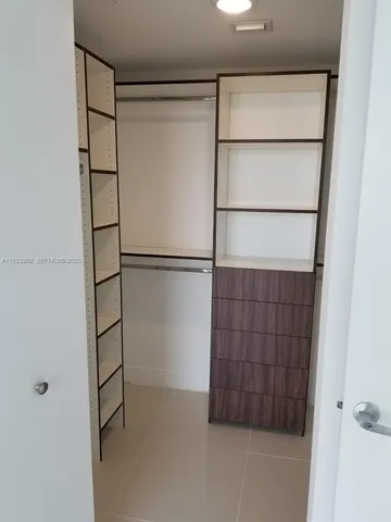 a view of walk in closet