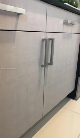 a close up view of washer and dryer