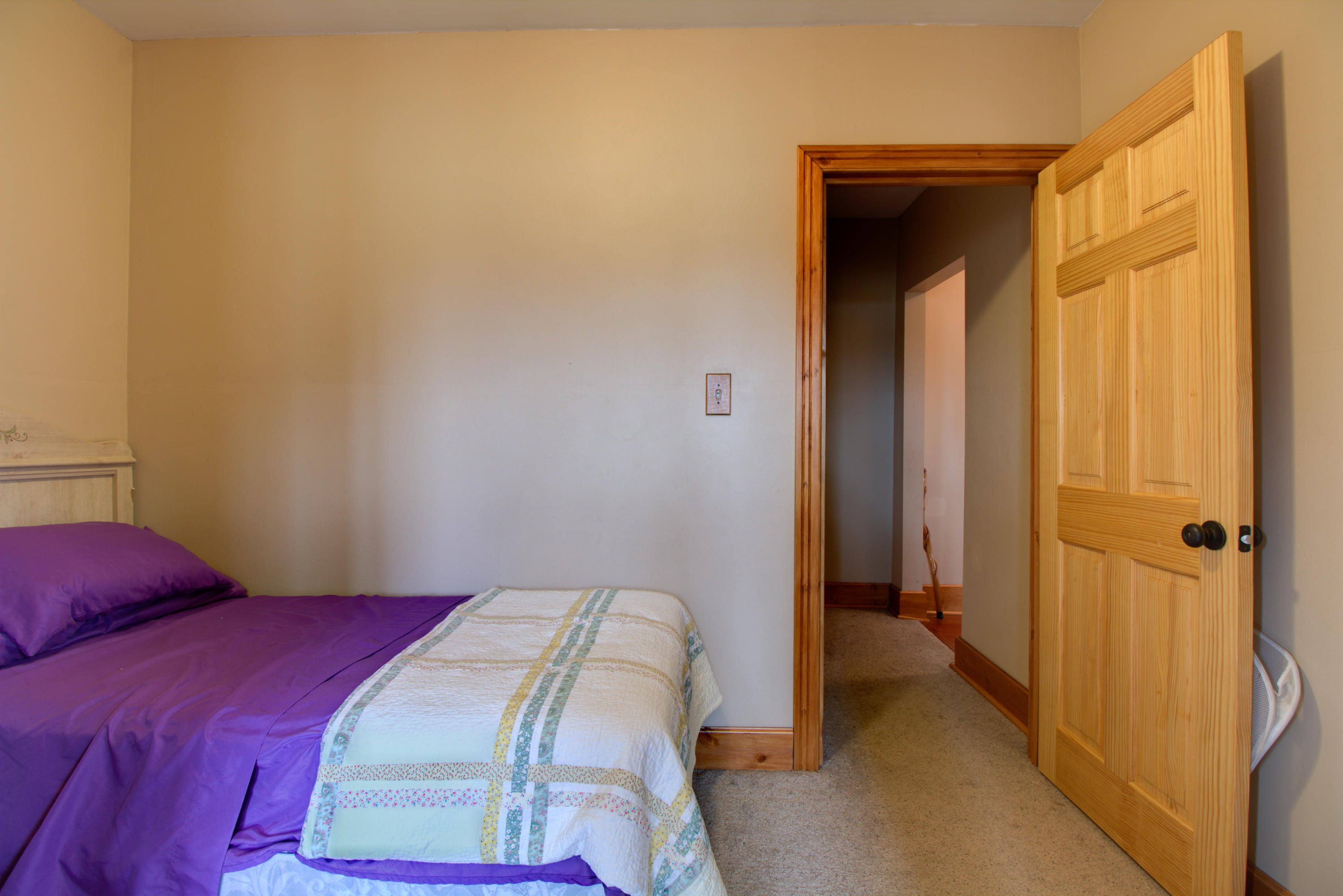 4324 Rakes Road Roanoke, VA 24014 - Photo 21 of 38 a bedroom with a bed and a cabinet