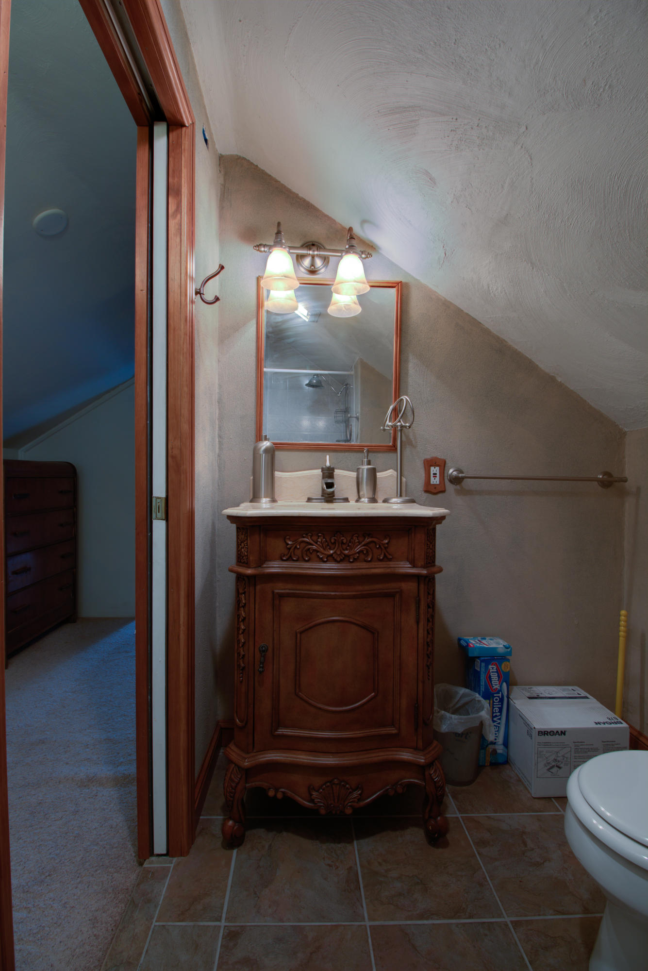 4324 Rakes Road Roanoke, VA 24014 - Photo 27 of 38 a bathroom with a toilet and a sink