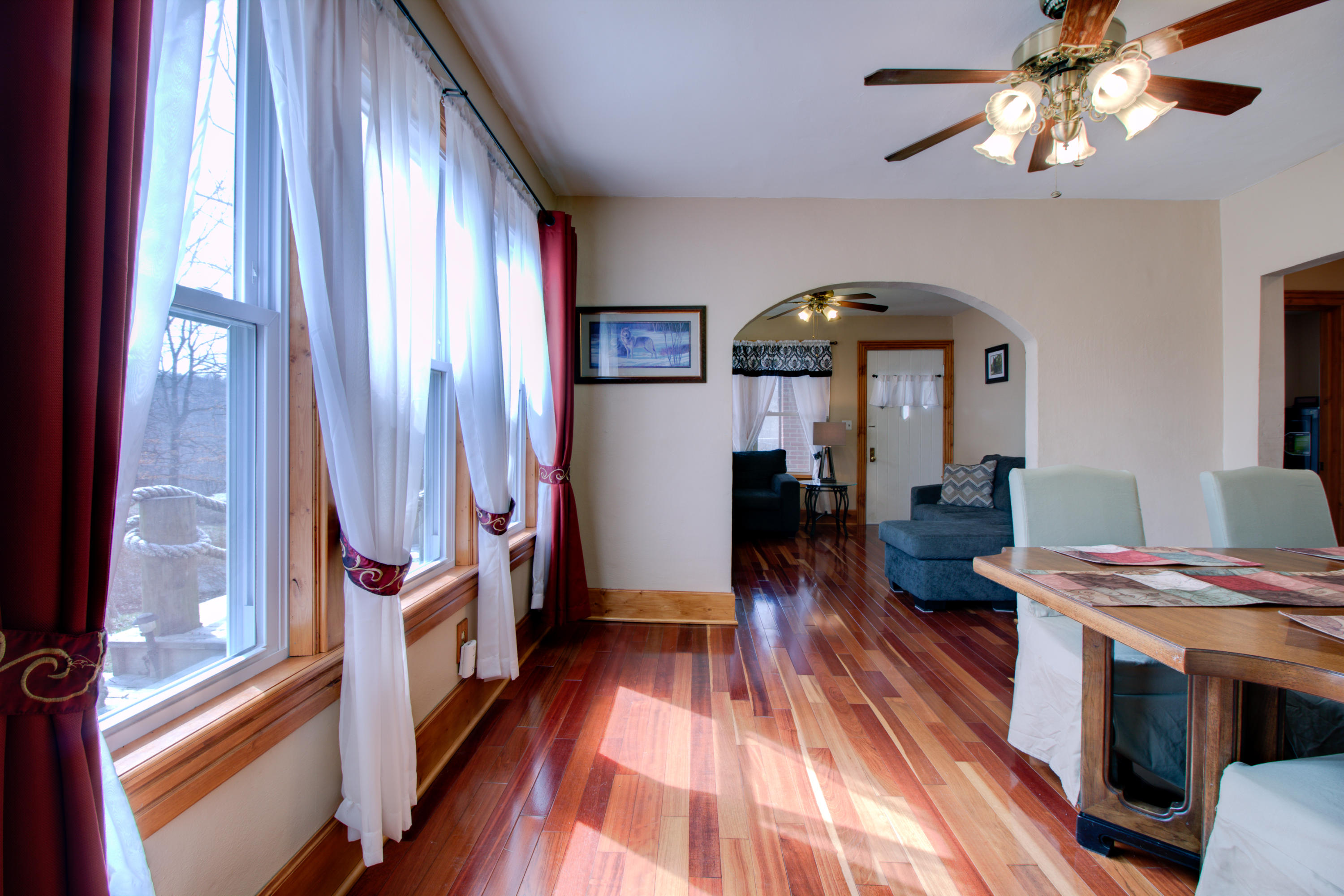 4324 Rakes Road Roanoke, VA 24014 - Photo 5 of 38 a view of a living room and dining room