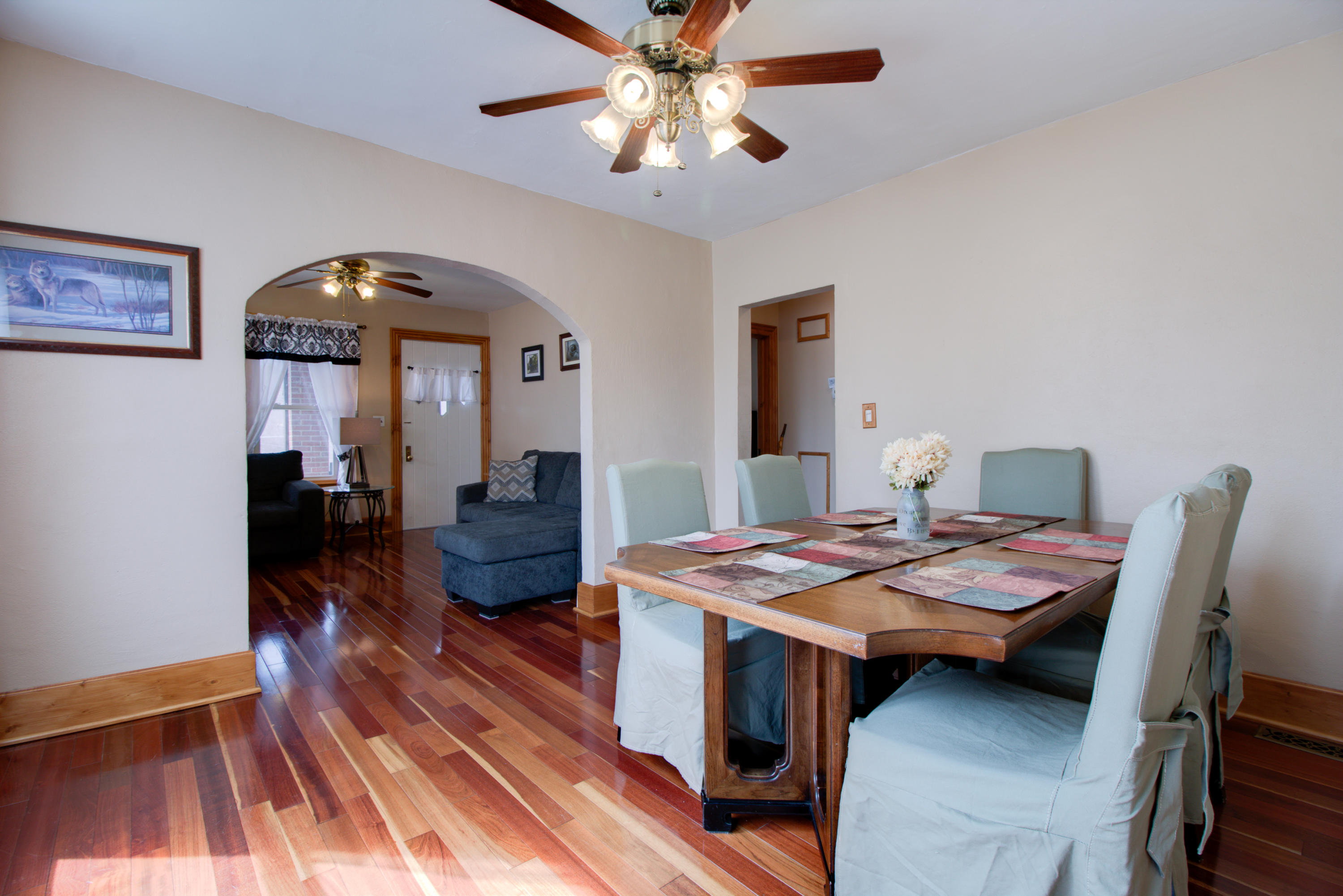 4324 Rakes Road Roanoke, VA 24014 - Photo 6 of 38 a view of a dining room with furniture and wooden floor