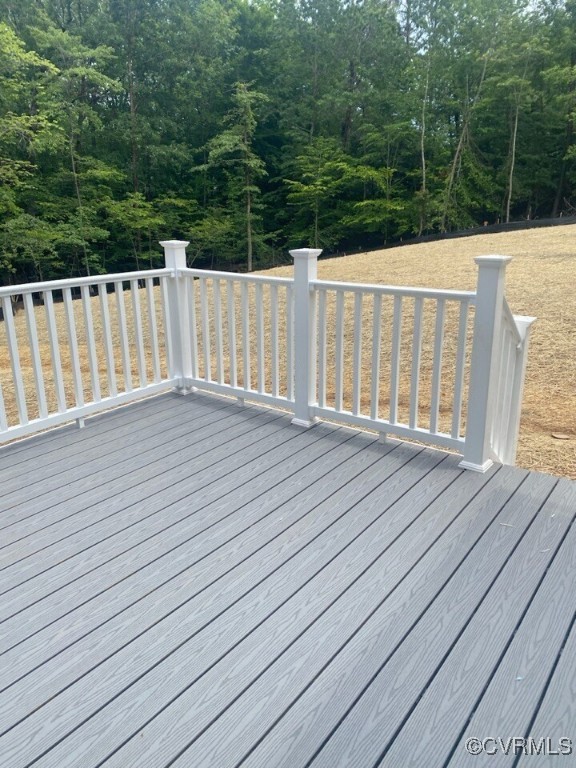 20193 Bennett Way Orange, VA 22960 - Photo 5 of 41 a view of deck with wooden floor and fence