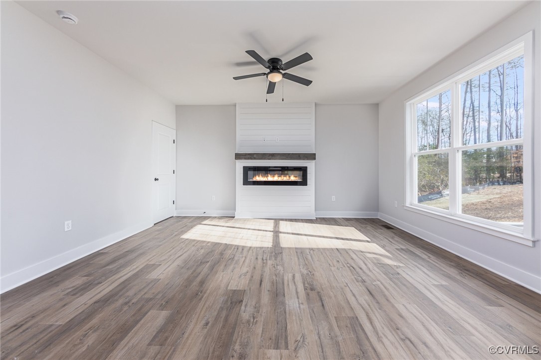 20193 Bennett Way Orange, VA 22960 - Photo 10 of 41 wooden floor in an empty room with a window