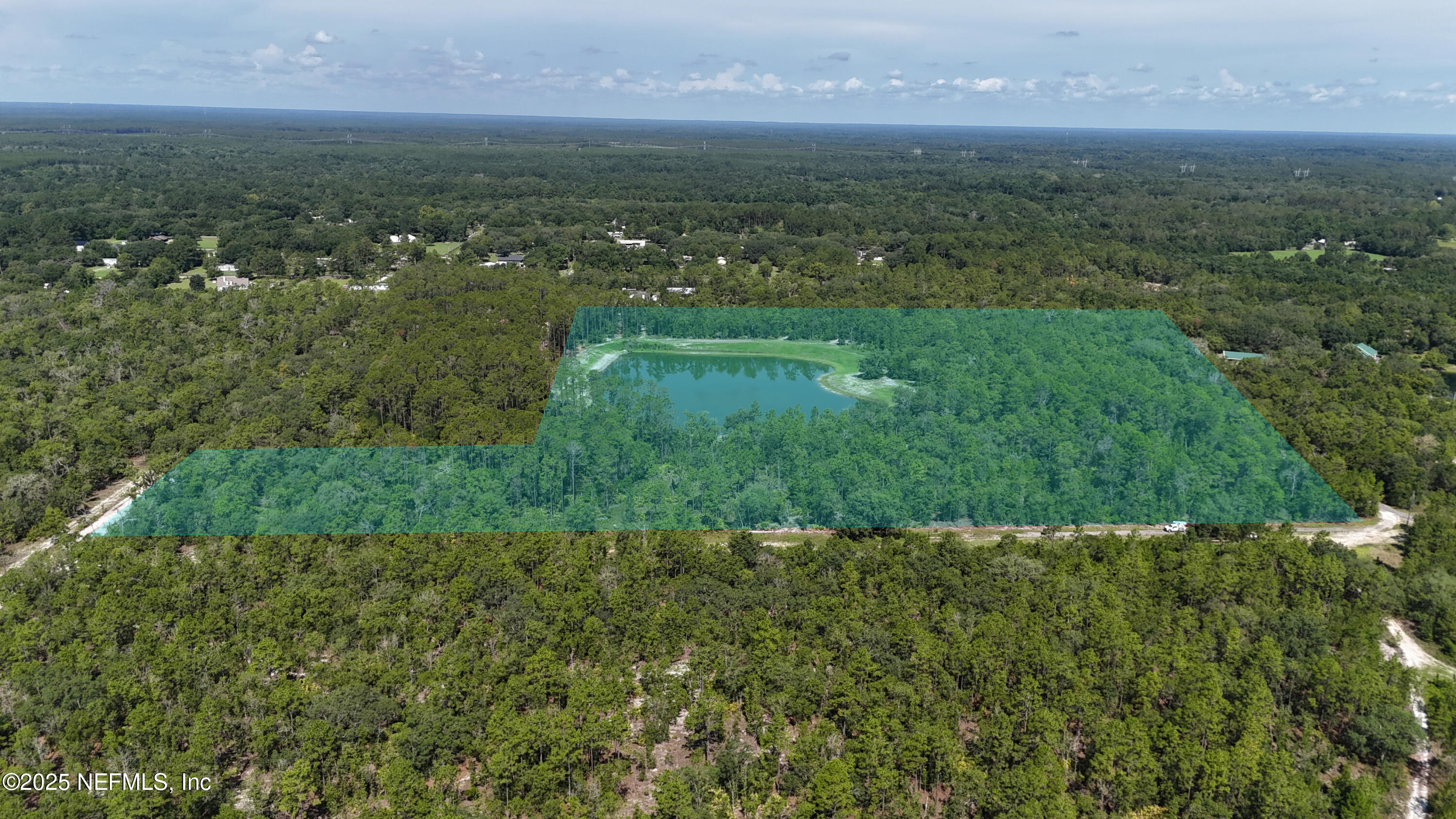 3212 Thunder Road Middleburg, FL 32068 - Photo 11 of 17 an aerial view of residential houses with outdoor space and trees