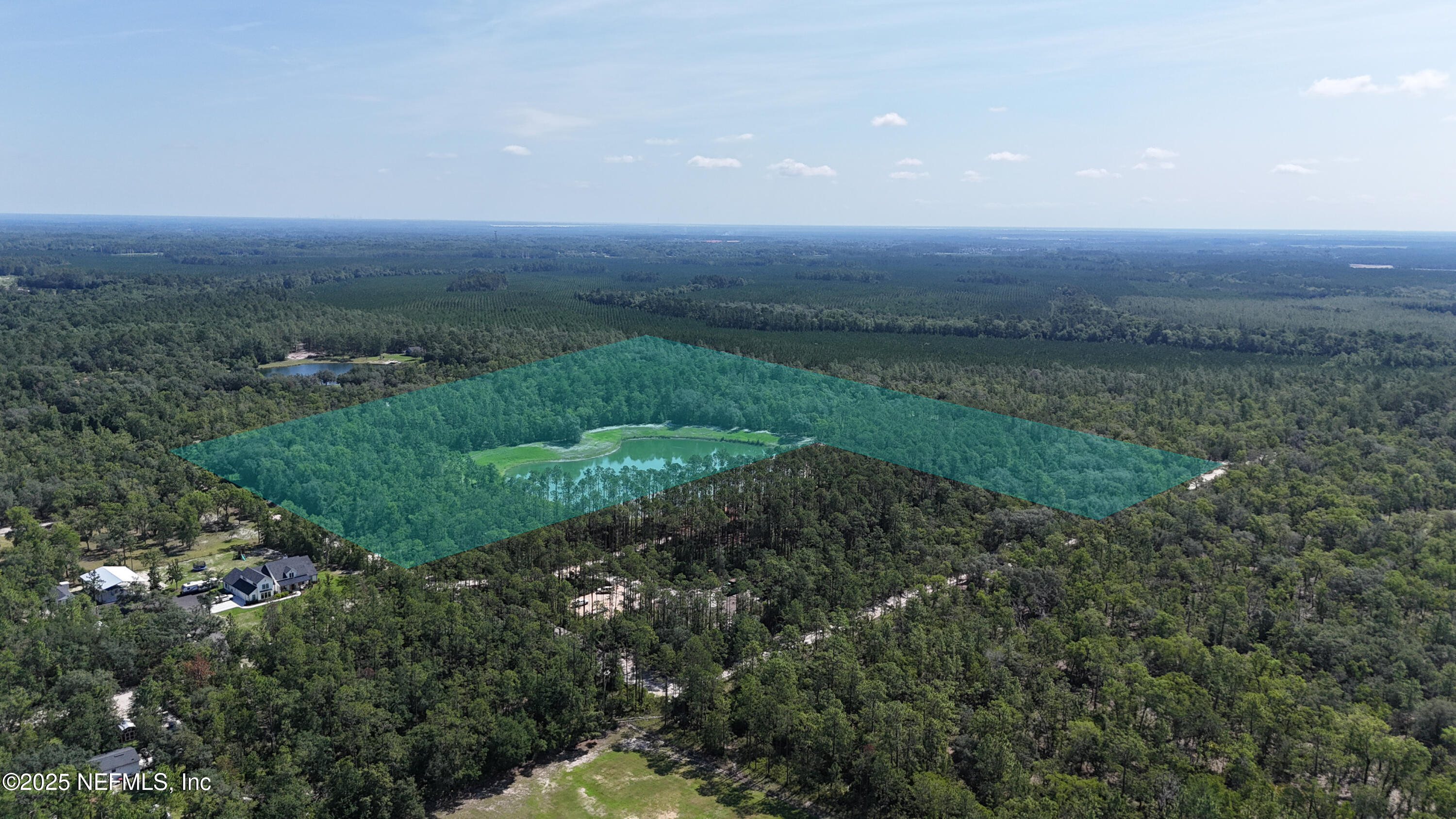 3212 Thunder Road Middleburg, FL 32068 - Photo 5 of 17 an aerial view of a house with a yard