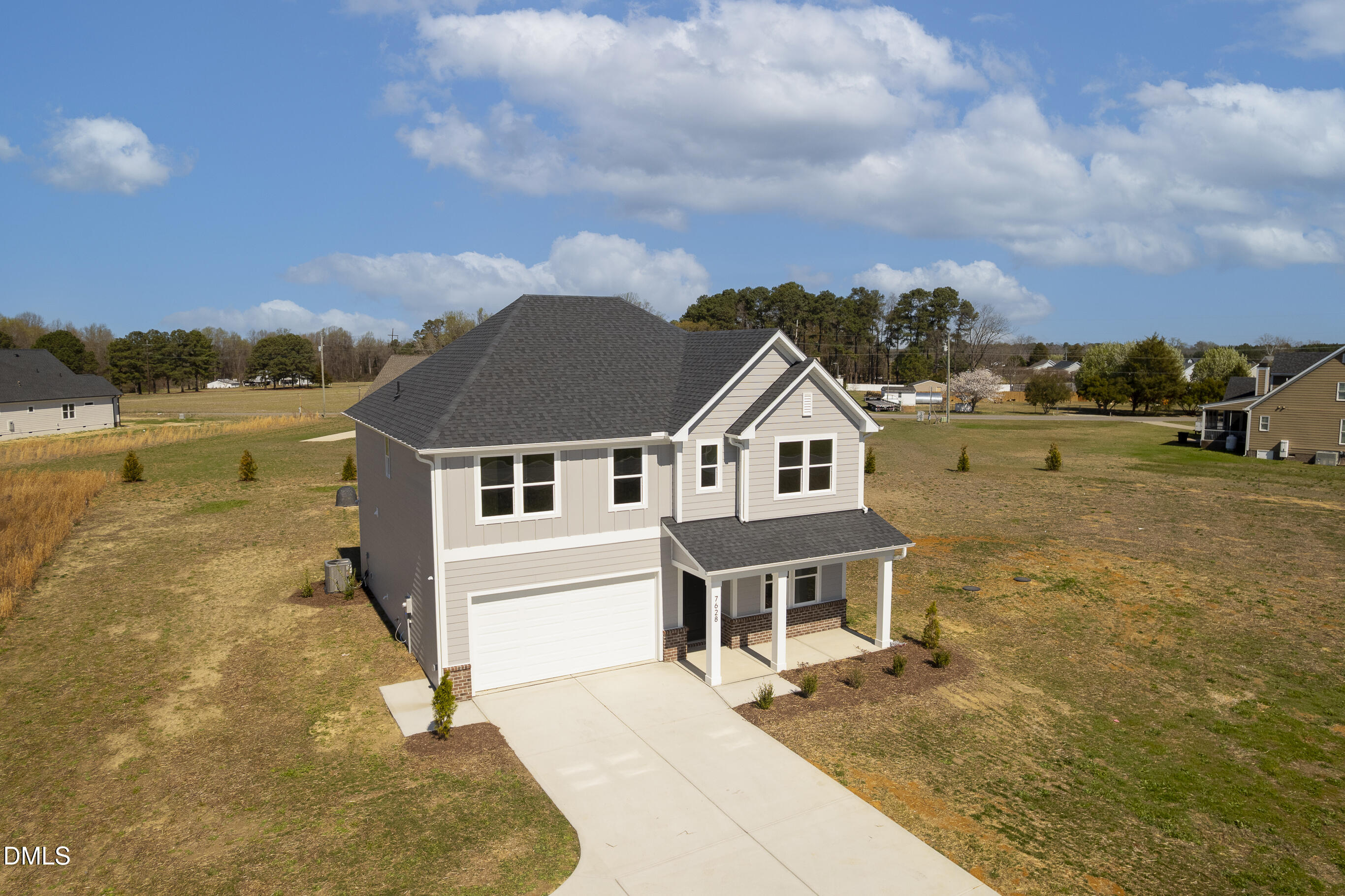 7628 New Sandy Hill Church Road Sims, NC 27880 - Photo 4 of 46 a view of a house with a ocean view