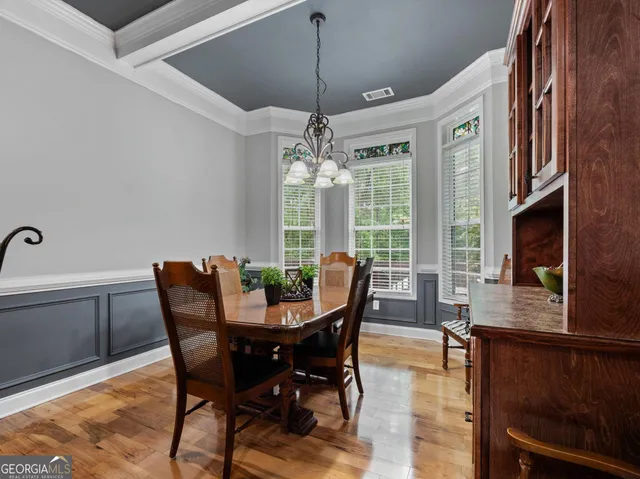 a view of a park with slides